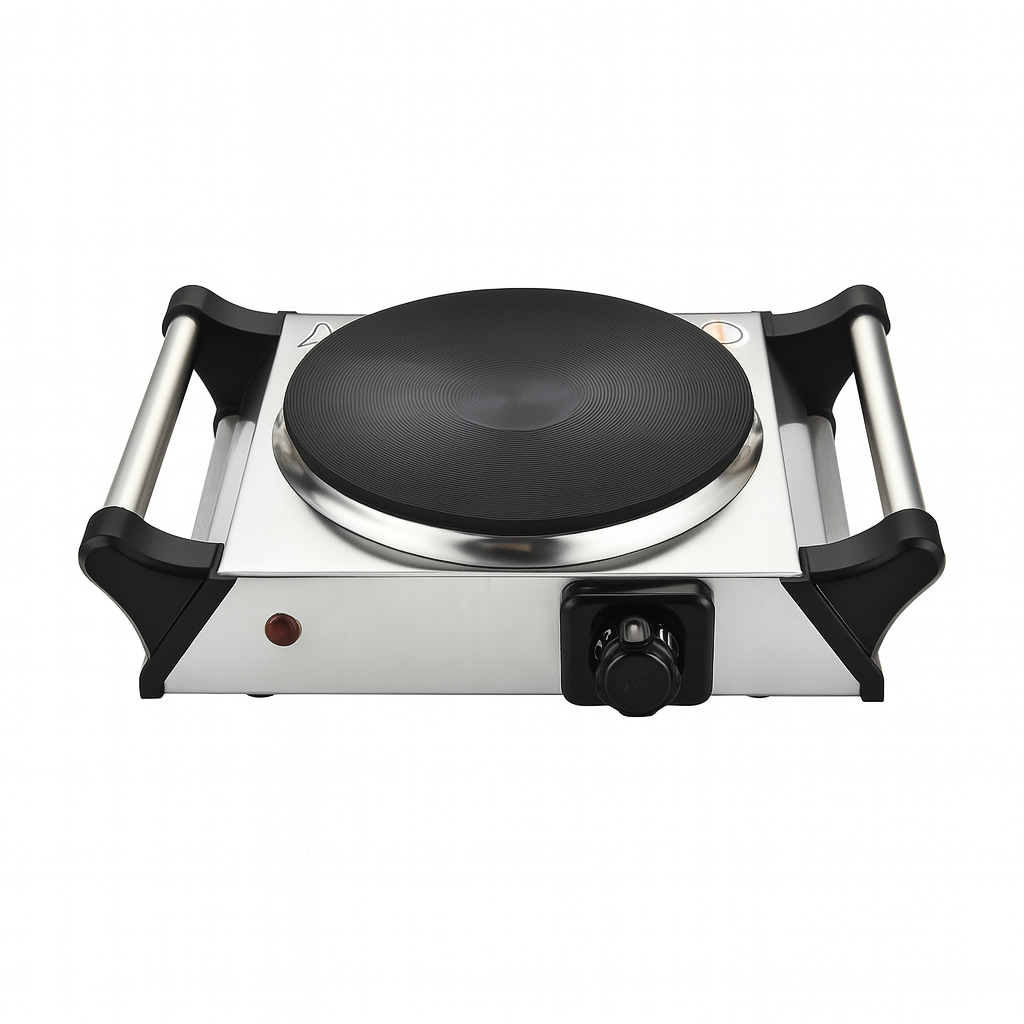 Плита електрична Star Chef St-8100A 1500Вт, одноконфорочна, компактна, з терморегулятором для дому